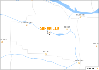 map of Dukeville