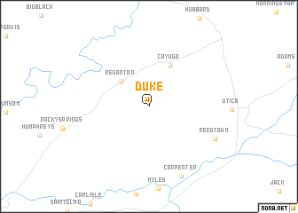 map of Duke