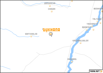 map of Dukhana