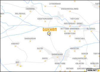 map of Dukhan