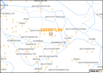 map of Dukhaylah