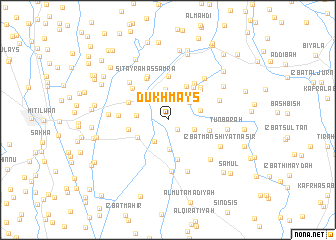 map of Dukhmays