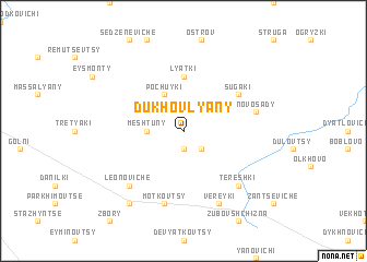 map of Dukhovlyany