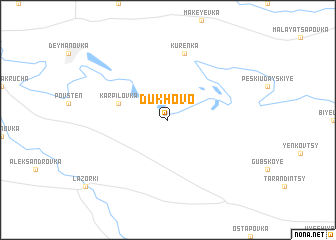 map of Dukhovo