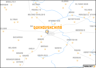 map of Dukhovshchina