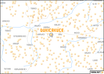 map of Ðukića Kuće