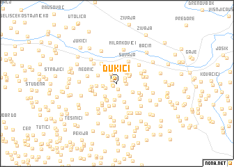 map of Ðukići