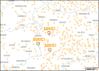 map of Ðukići