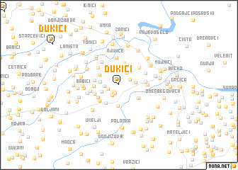 map of Ðukići