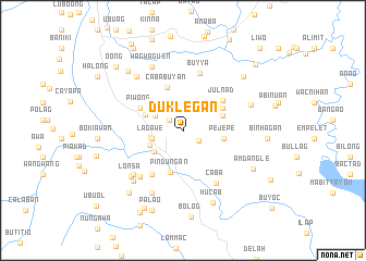 map of Duklegan