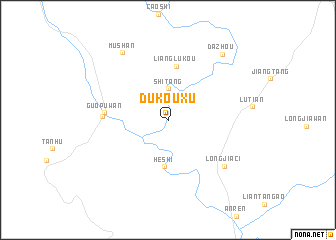 map of Dukouxu