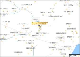 map of Dukovskiy