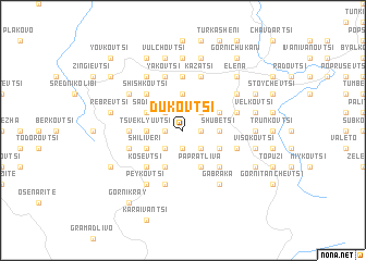 map of Dukovtsi