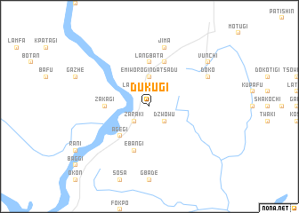 map of Dukugi