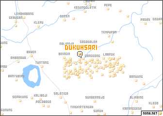 map of Dukuhsari