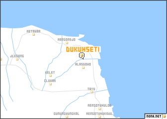map of Dukuhseti