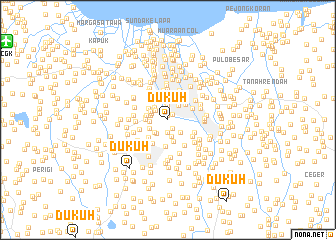 map of Dukuh