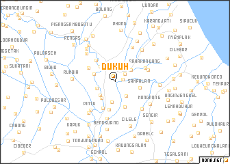 map of Dukuh