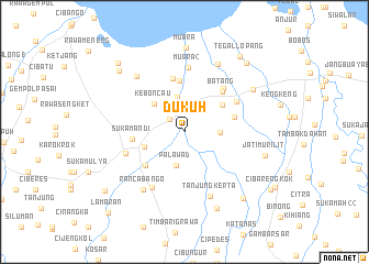 map of Dukuh