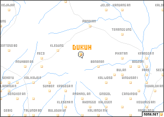 map of Dukuh