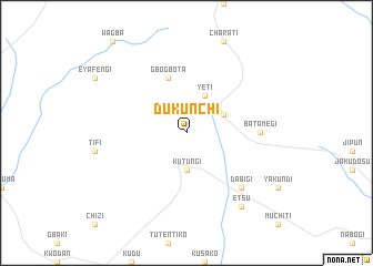map of Dukunchi