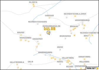 map of Dūlāb