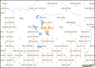 map of Dulāli