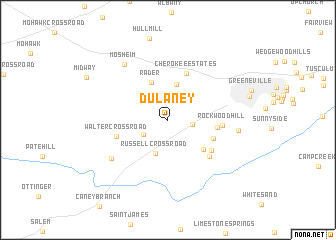 map of Dulaney