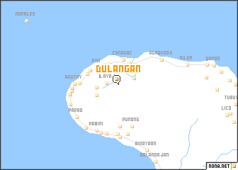 map of Dulangan