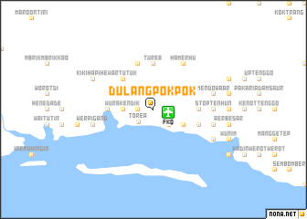 map of Dulang Pok Pok