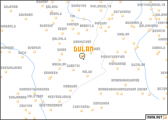 map of Dūlān