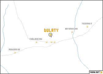 map of Dulaty