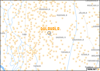 map of Dūlāwāla
