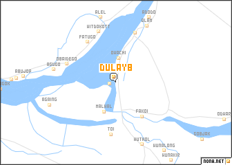 map of Dulayb