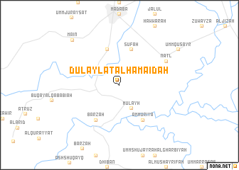 map of Dulaylat al Ḩamāʼidah