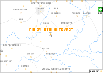 map of Dulaylat al Muţayrāt