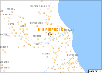 map of Dūlbīn-e Bālā