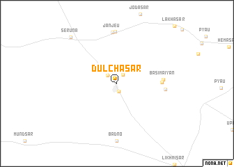 map of Dulchāsar