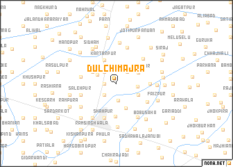 map of Dulchi Mājra