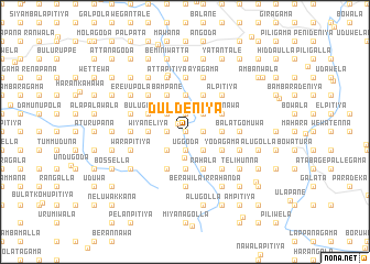 map of Duldeniya