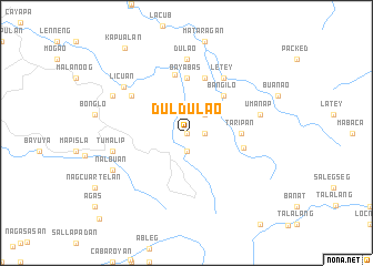 map of Duldulao