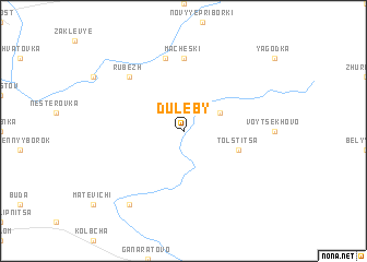 map of Dulëby