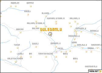 map of Dūledānlū