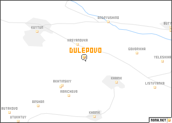 map of Dulepovo