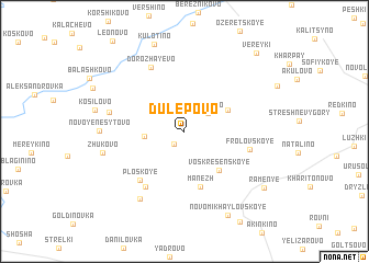 map of Dulepovo