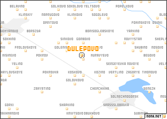 map of Dulepovo