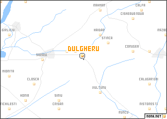 map of Dulgheru