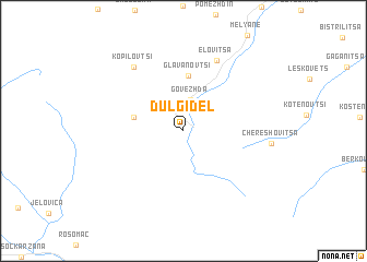 map of Dŭlgi Del