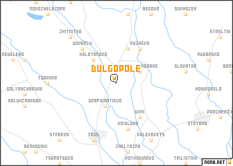 map of Dŭlgo Pole