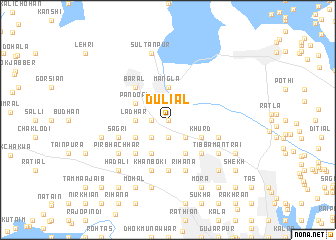 map of Duliāl